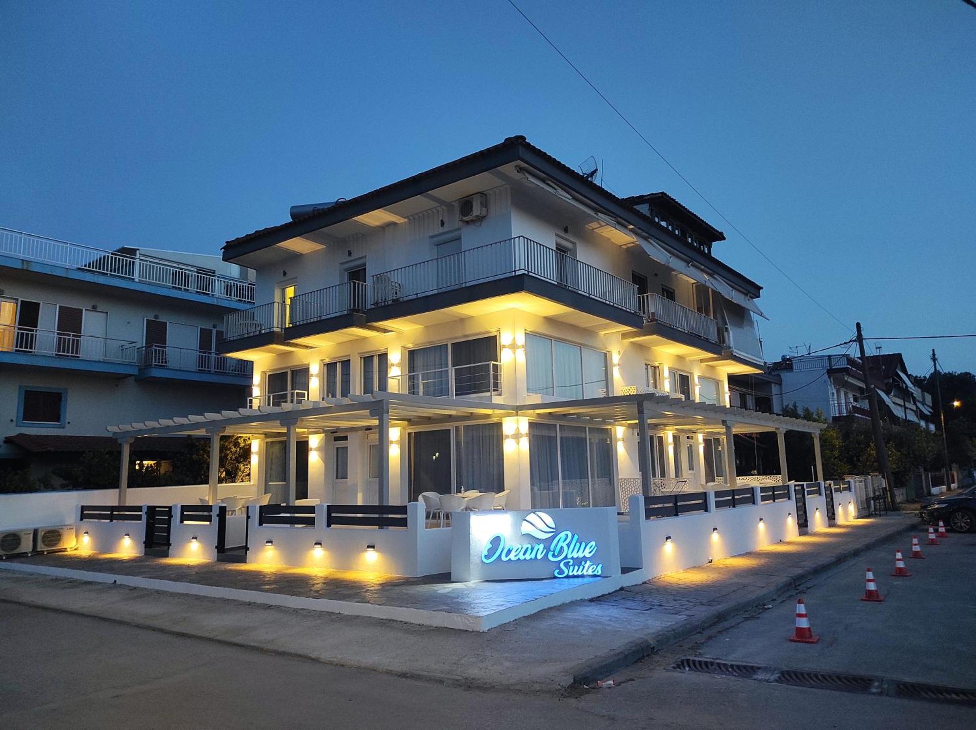 Ocean Blue Suites Ierissós Buitenkant foto