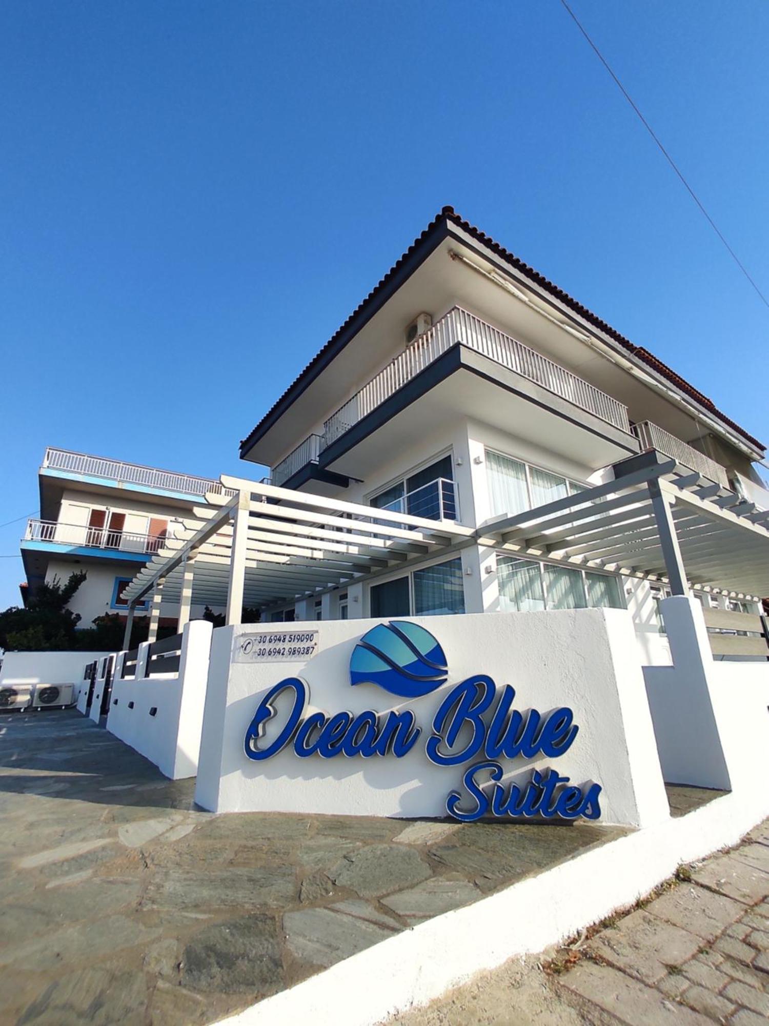 Ocean Blue Suites Ierissós Buitenkant foto